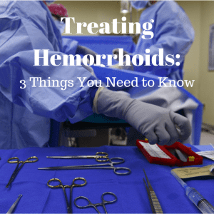 Treating Hemorrhoids