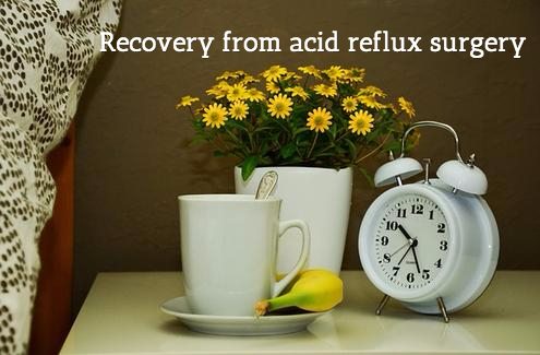 How to recover from surgery for acid reflux